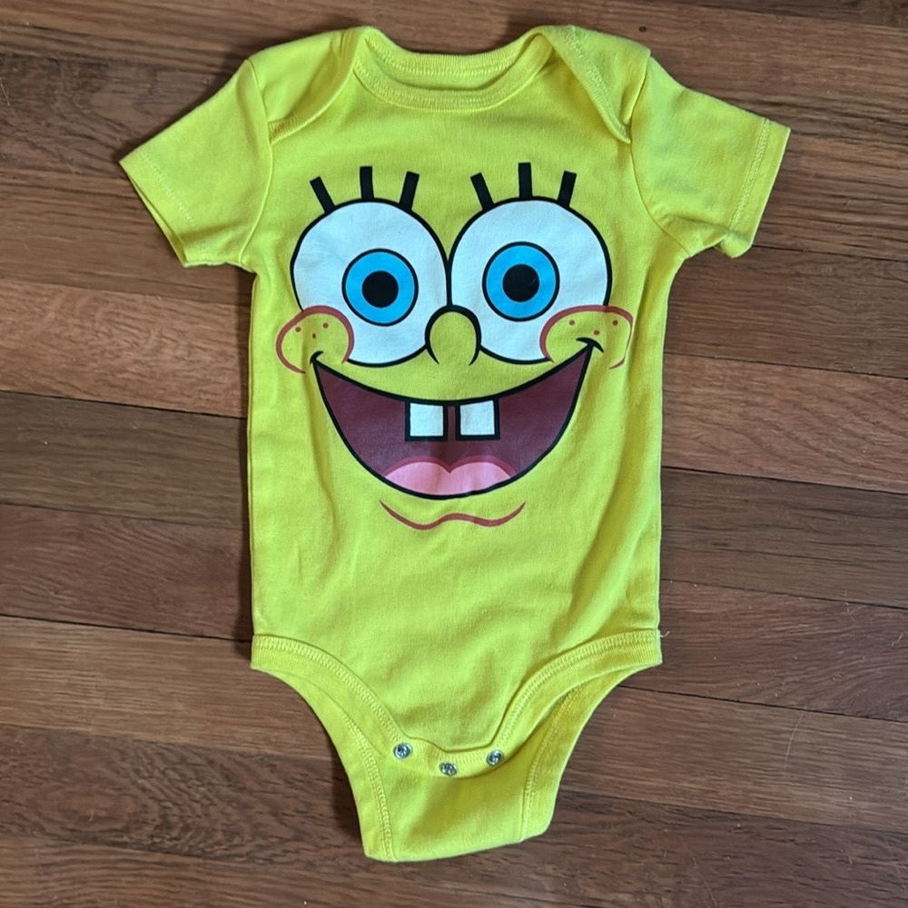 Nickelodeon SpongeBob, Squidward and Patrick 12M Bodysuit onesie